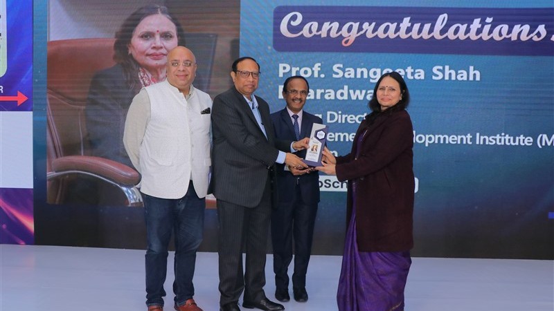 Prof. Sangeeta Shah Bharadwaj Receives Best B-School Professor Award By ...